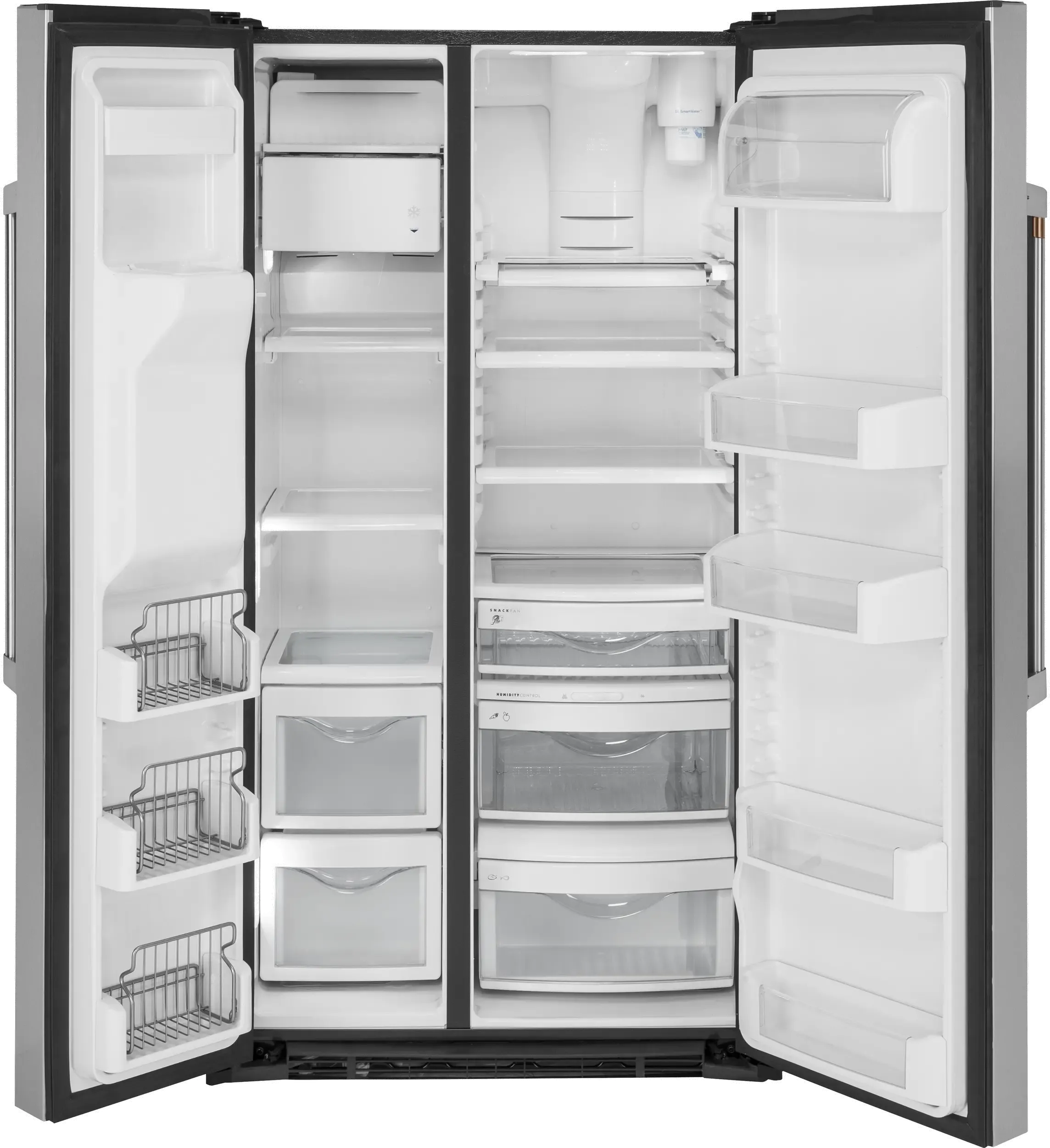 GE Cafe Side by Side Refrigerator CZS22MP2NS1