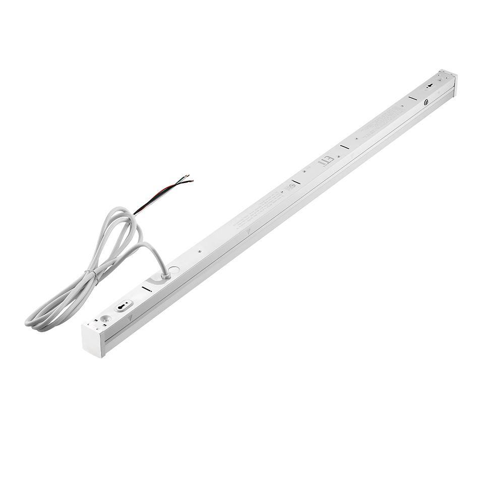 ETi 4 ft. 64-Watt Equivalent Integrated LED White Strip Light Fixture with Built-in Battery-Back Up 3600 Lumens 4000K 556101620