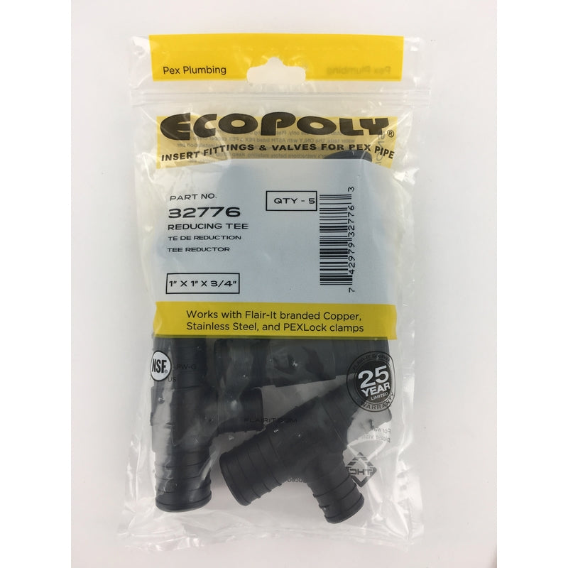 ECOPOLY TEE 1X1X3/4