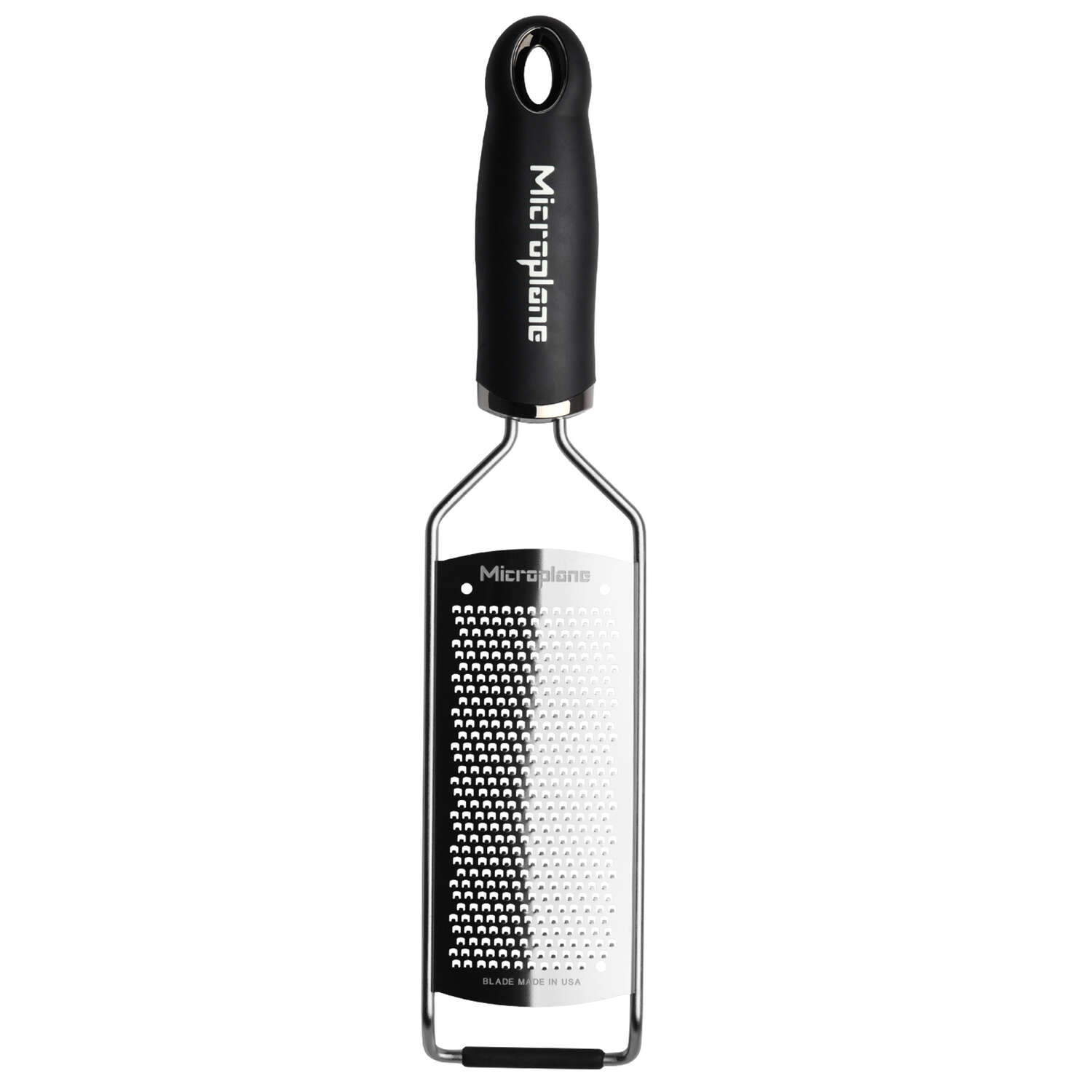 Microplane Black Plastic/Stainless Steel Fine Grater