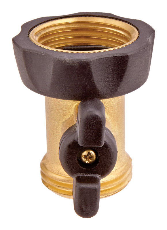 BRASS SHUTOFF HOSE 3/4