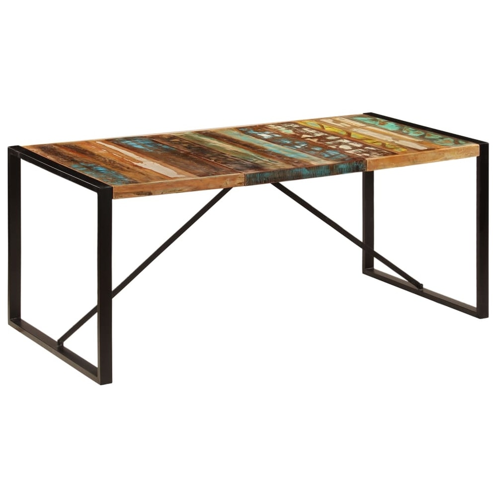 vidaXL Dining Table Kitchen Dining Room Table Furniture for Breakfast Dinner