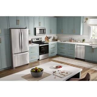 Whirlpool 5.3 cu. ft. Single Oven Electric Range with Air Fry Oven in Stainless Steel WFE535S0LS