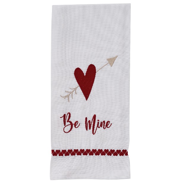 Park Designs Be Mine Decorative Dishtowel Set Of 2