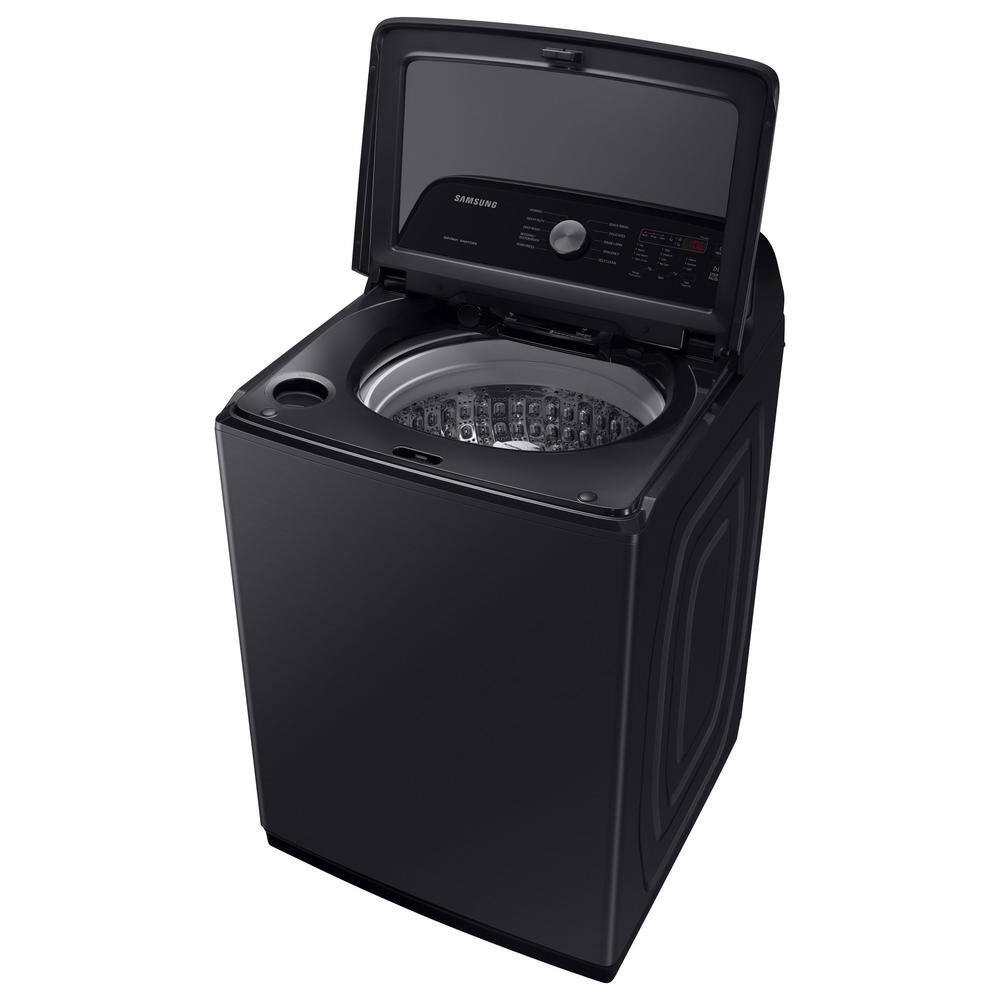  5 cu. ft. Large Capacity Top Load Washer in Brushed Black with Deep Fill and EZ Access Tub WA50B5100AV