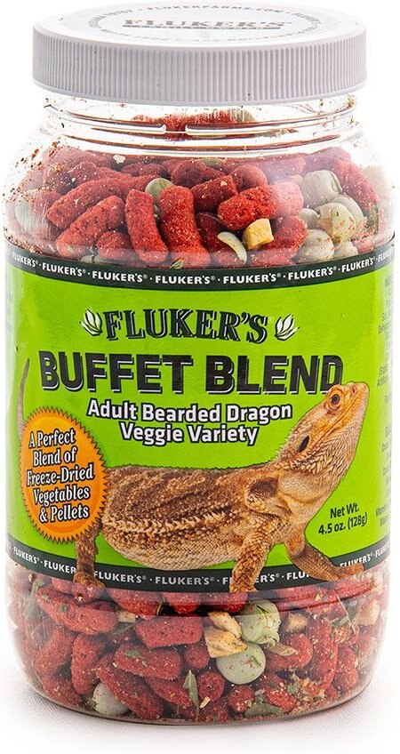 Fluker's Buffet Blend Veggie Variety Adult Bearded Dragon Food