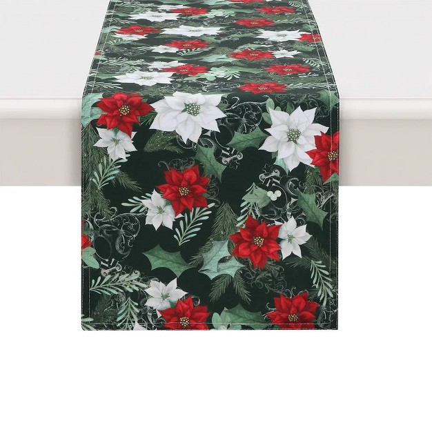 Laural Home Christmas Elegance Rectangle Table Runner