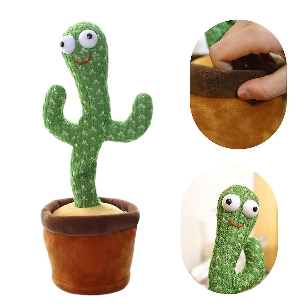 Dancing Cactus Toy Shake Dancing Toy Wiggle To Music Cactus Early Childhood Education Toy Cactus Plush Toy Twisting Plush Toy No.230433