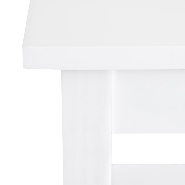 Kate and Laurel Lillian Wood Side Table - 18x12x24