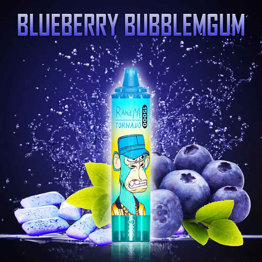 Fumot Tornado 15000 Puffs - Blueberry Bubblegum