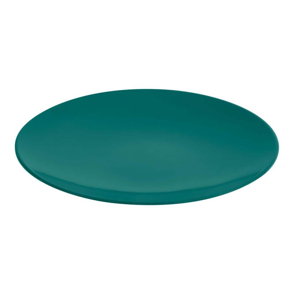 StyleWell Taryn Melamine Salad Plate in Gloss Malachite Green (Set of 6) AA2179MAL