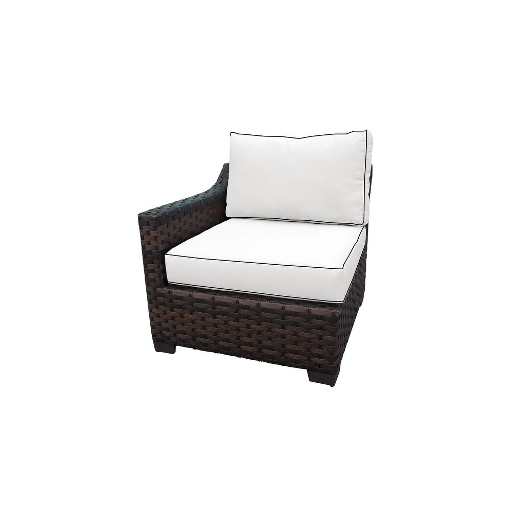 Kathy Ireland River Brook Wicker 4 piece Outdoor Patio Set