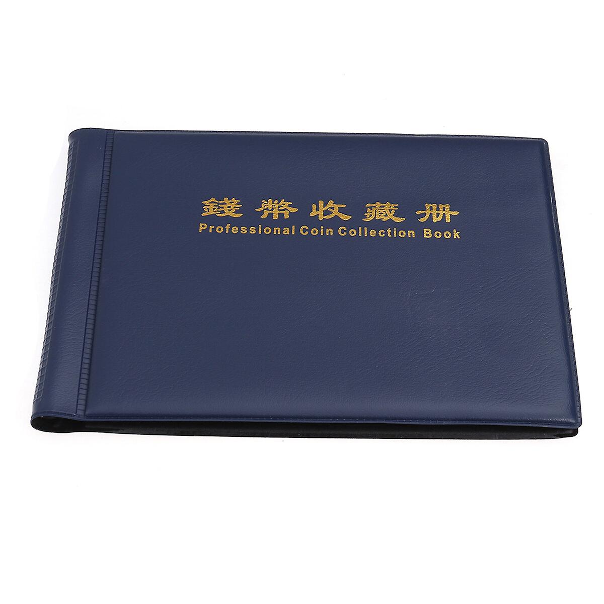 240-coin Collectors Collecting Album Holders (dark Blue)