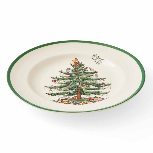 Spode Christmas Tree 10 5 Inch Dinner Plates Set Of 4