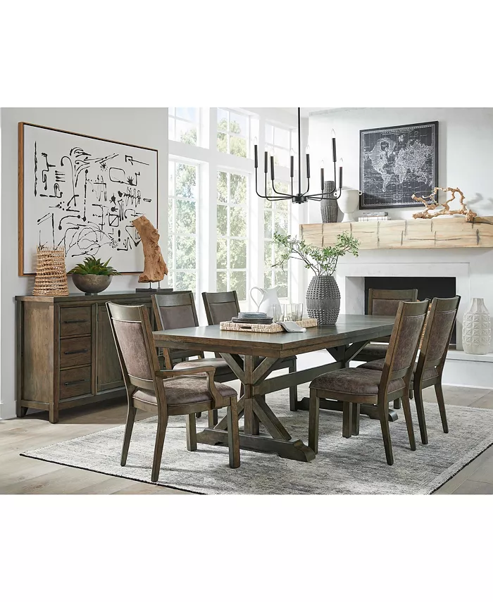 Drew and Jonathan Home Denman Rectagular Trestle Table