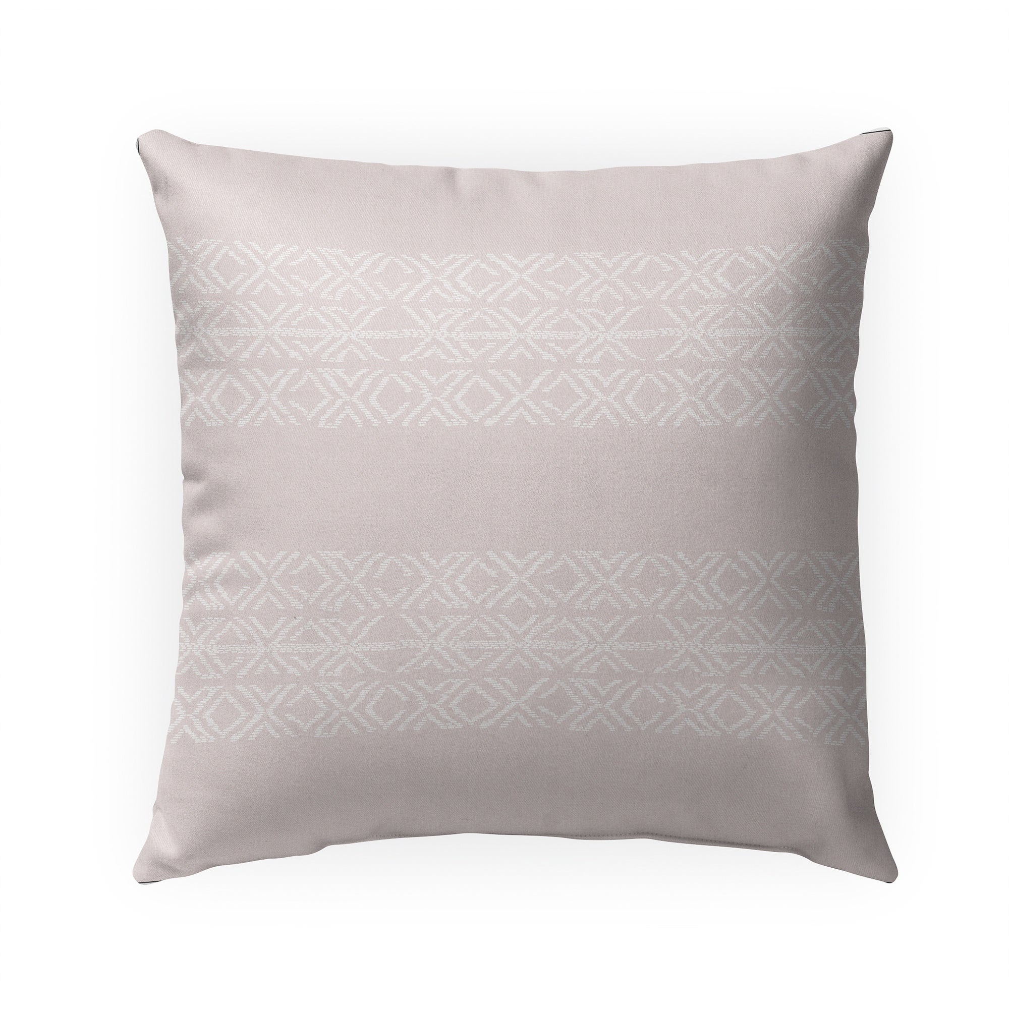 XO STRIPE PINK Indoor|Outdoor Pillow By Kavka Designs