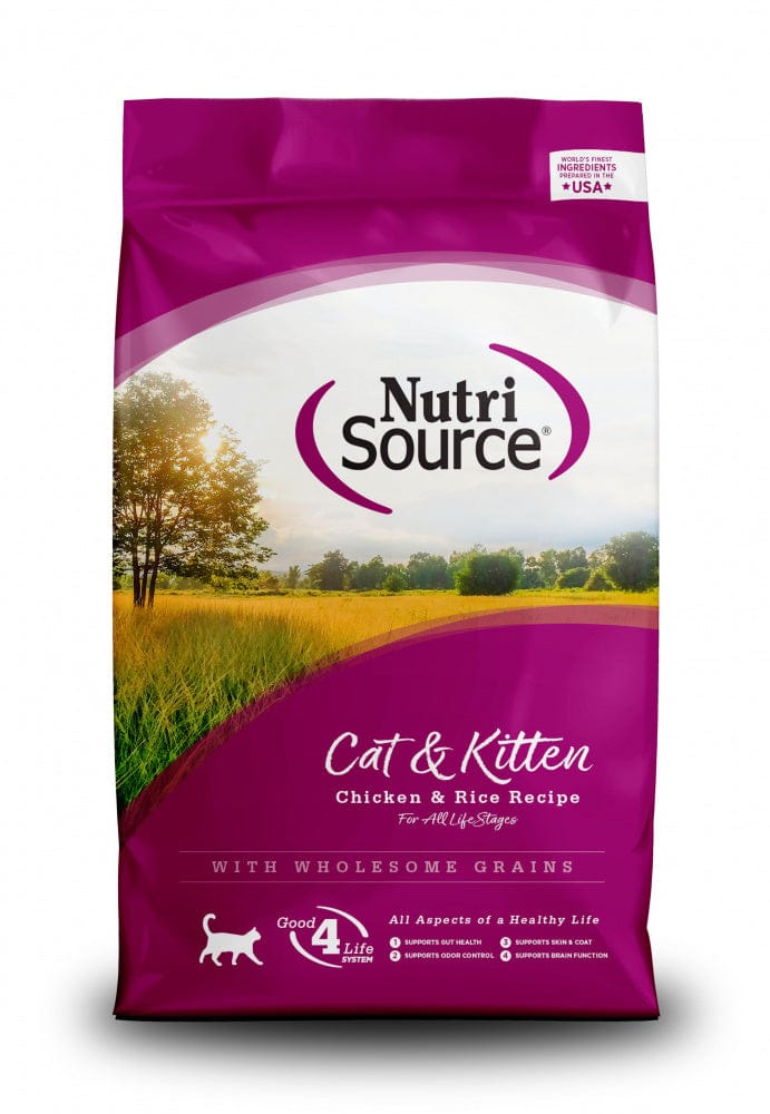 NutriSource Cat and Kitten Chicken and Rice Dry Cat Food