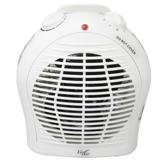 Vie Air 1500-Watt 2-Settings Electric Portable Fan Heater with Adjustable Thermostat 985100344M