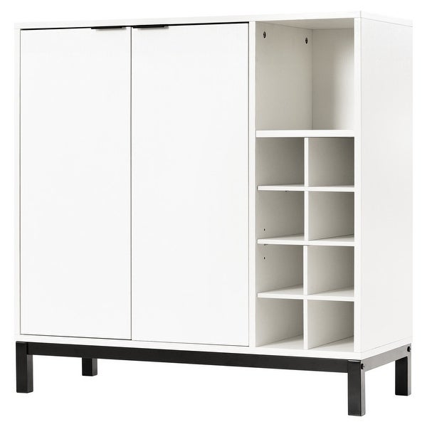 34 Inch Storage Sideboards Buffets with Wine Racks