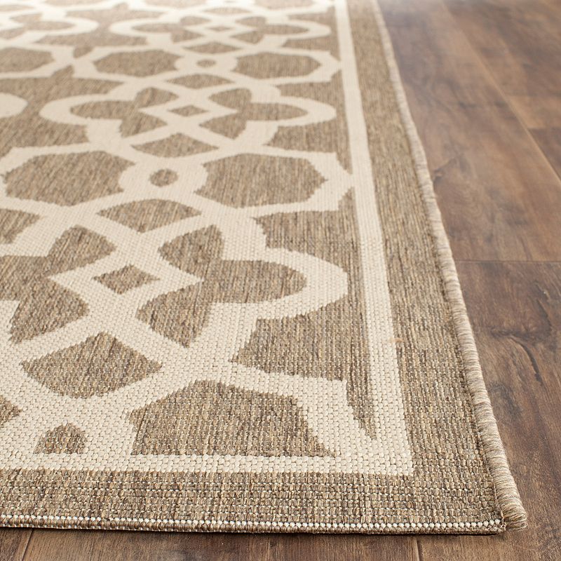 Safavieh Courtyard Links Geometric Indoor Outdoor Rug