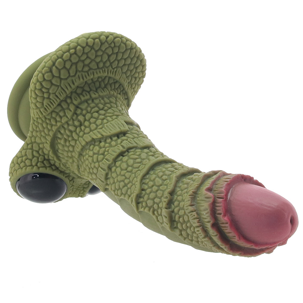 Creature Cocks Swamp Monster Green Scaly Dildo