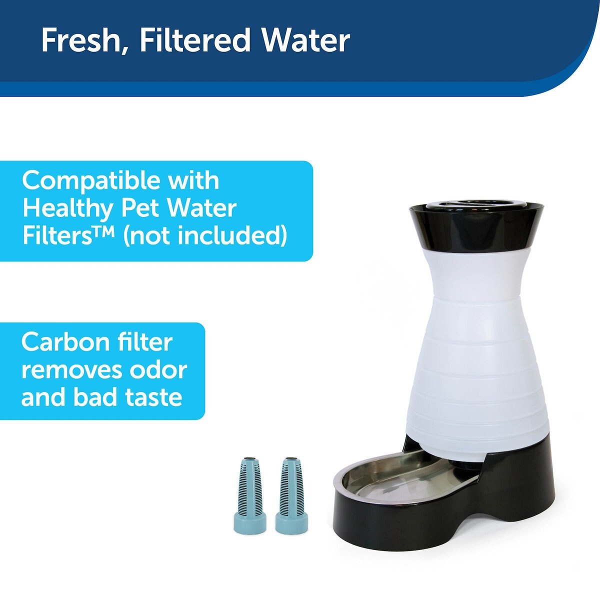 PetSafe Healthy Gravity Refill Dog and Cat Waterer