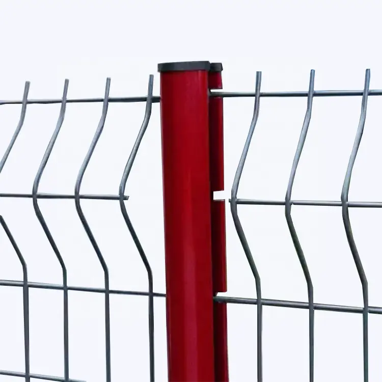 Factory Supply Powder coated 3D bending Welded Wire Mesh Fence for Garden fence