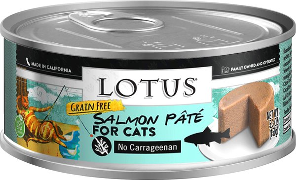 Lotus Salmon Pate Grain-Free Canned Cat Food