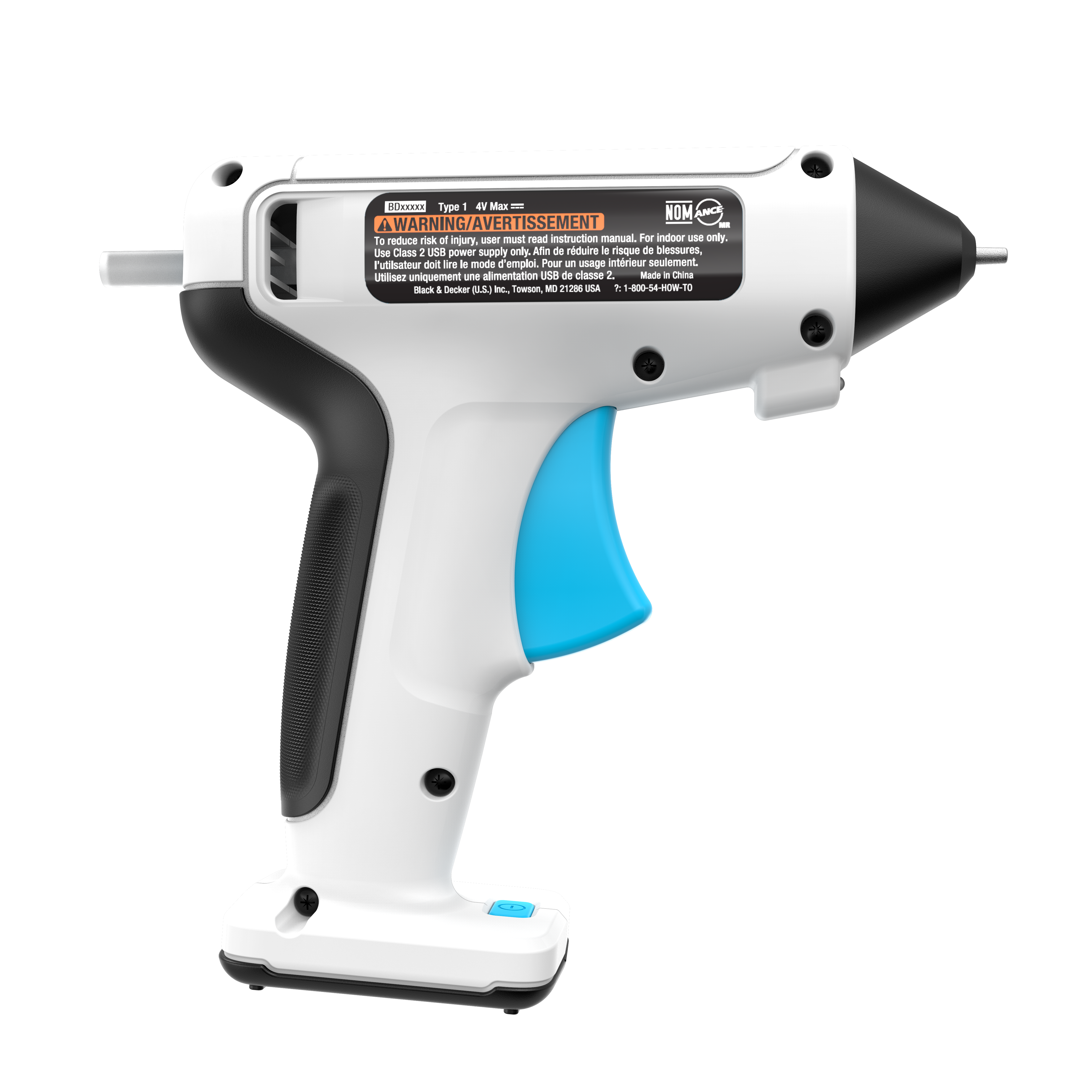 4V MAX* Cordless Glue Gun, USB Rechargeable