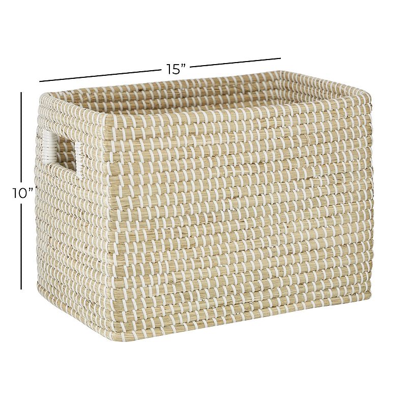 CosmoLiving by Cosmopolitan Woven Storage Basket