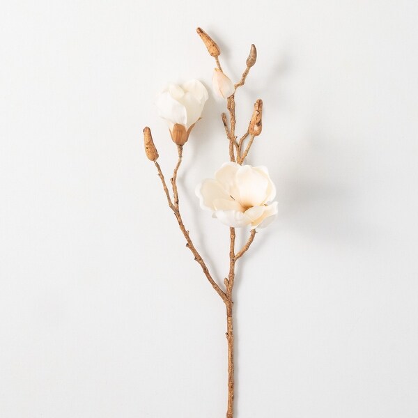 Sullivans 27 in. Magnolia Blooming Stem