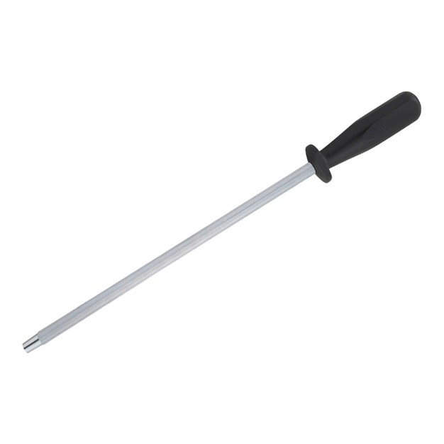 Winco Round Knife Sharpening Steel Stainless Steel