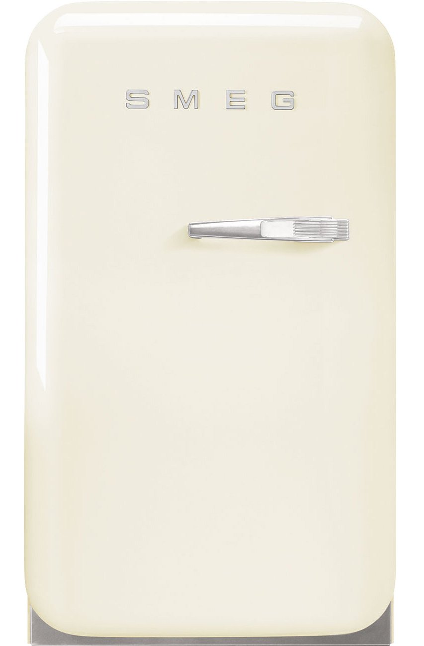 Smeg 50's Retro Style Cream Left-Hinge Mini Refrigerator