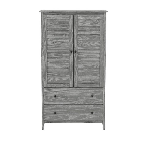 Grain Wood Furniture Greenport 2-door Armoire - - 25739333