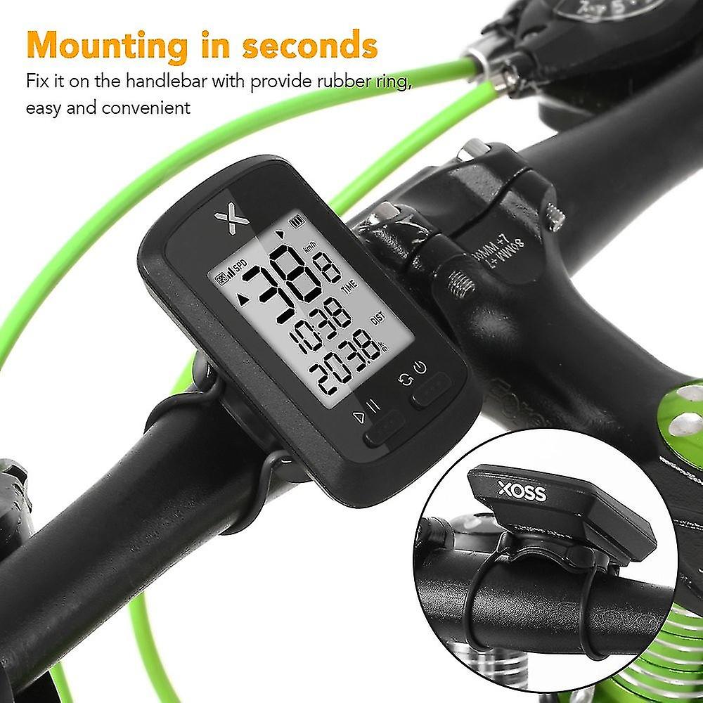 Cycling Computer Smart Gps Bike Wireless Digital Speedometer Xoss