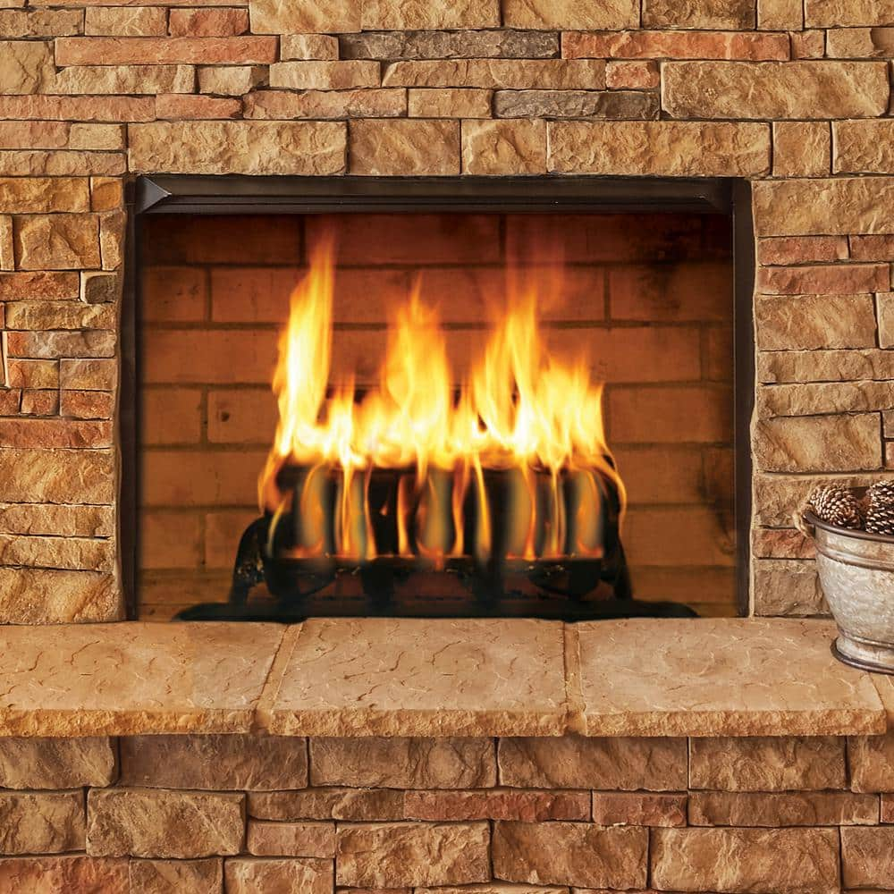 Duraflame Crackleflame 4.5 lb. Indoor/Outdoor Firelogs (4-Pack)， 3 Hour Burn 04537