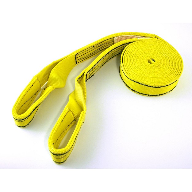 Progrip 20 x27 x2 x27 Tow Strap With Loop Yellow