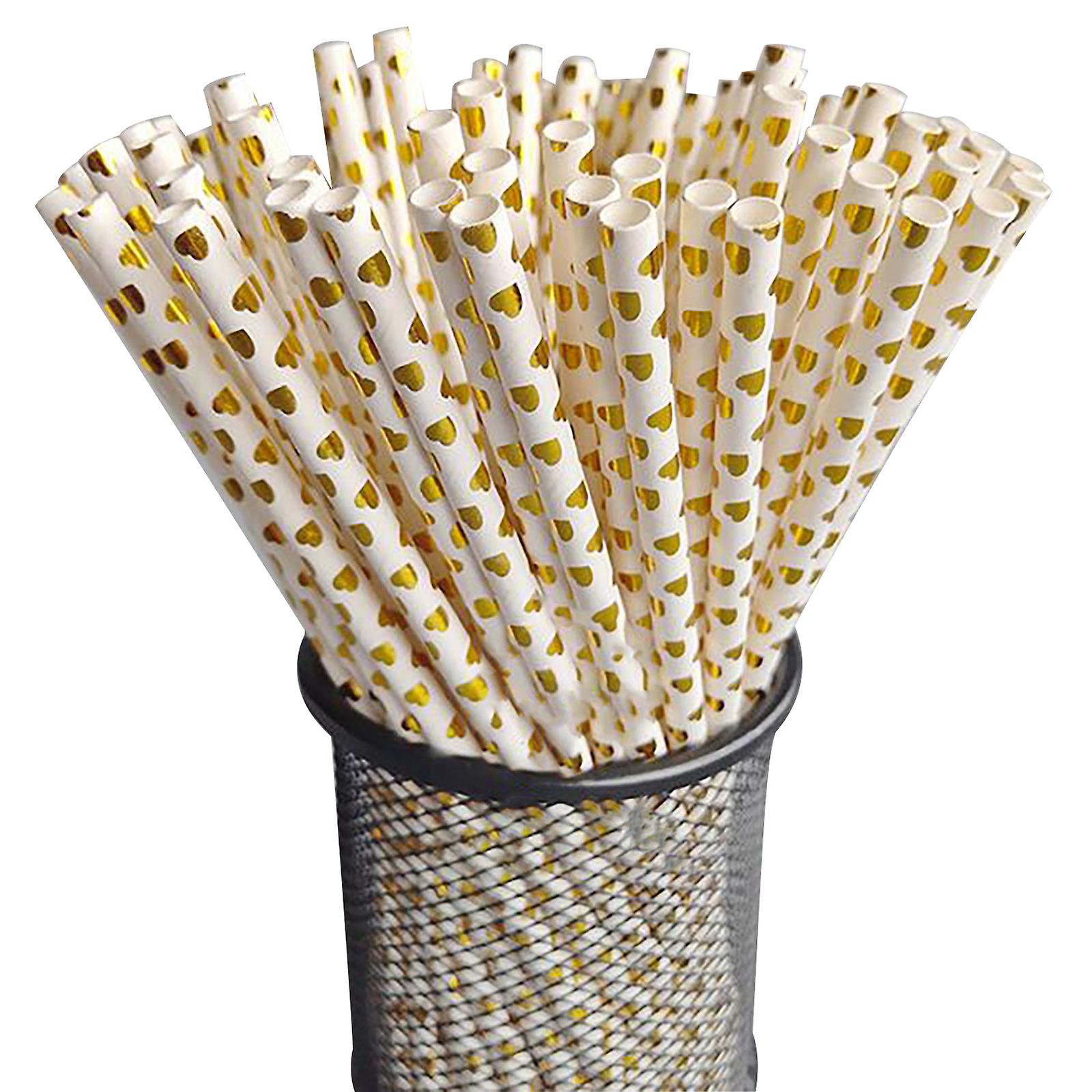 Disposable Independent Packaging Coffee Plastic Double Hole Straw (600pc)