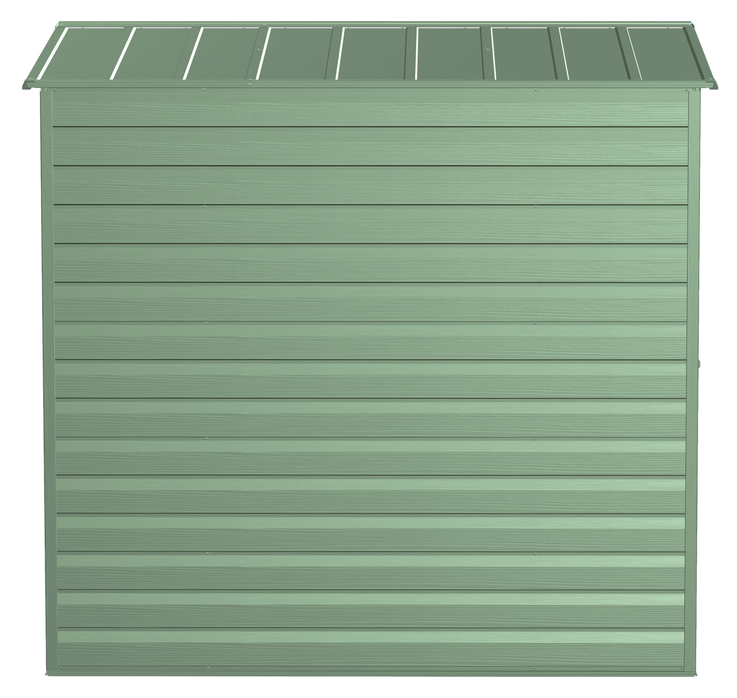 Arrow Select Steel Storage Shed, 6x7, Sage Green