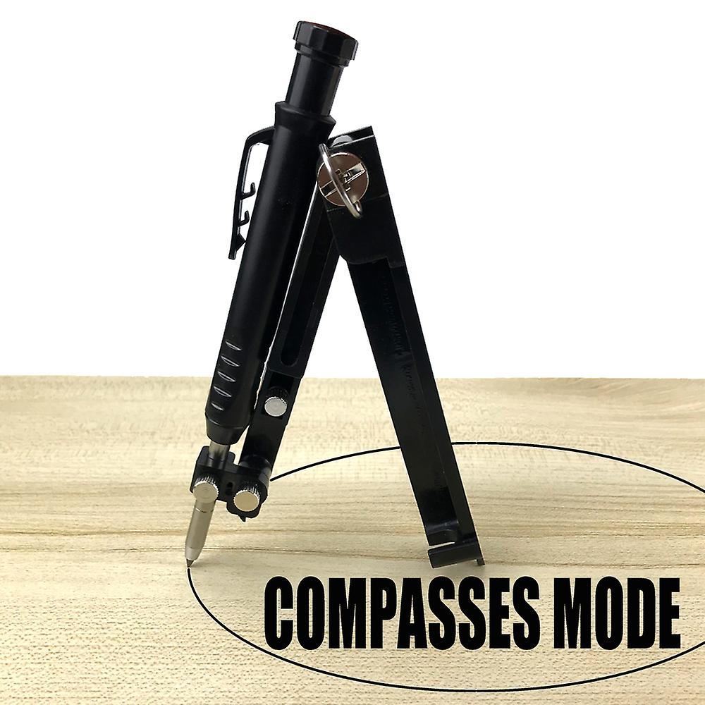 Measuring Anti Form Multi-function Adjustable Profile Scribing Ruler Deep Hole Pencil Contour Gauge Diy Woodworking Compass Tool