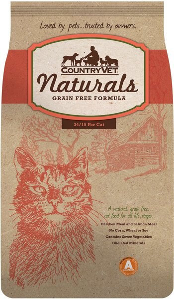 Country Vet Naturals 34-15 Grain-Free Cat Food