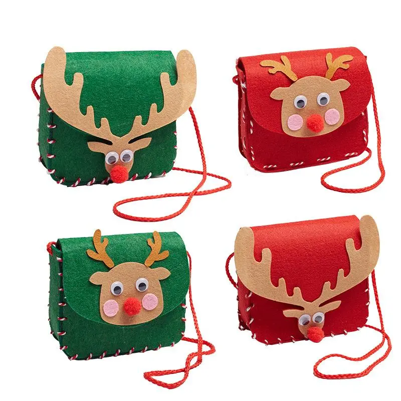 Creative Christmas Elk Bag DIY Material Package Handmade