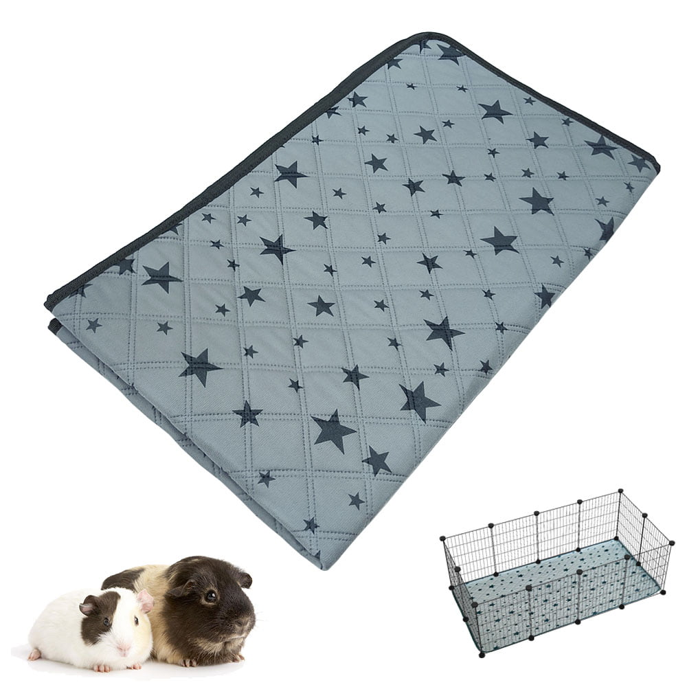 RIOUSSI Guinea Pig Cage Liners， Waterproof Anti-Slip Guinea Pig Bedding for CandC 2X4 Cage， 1 Pack