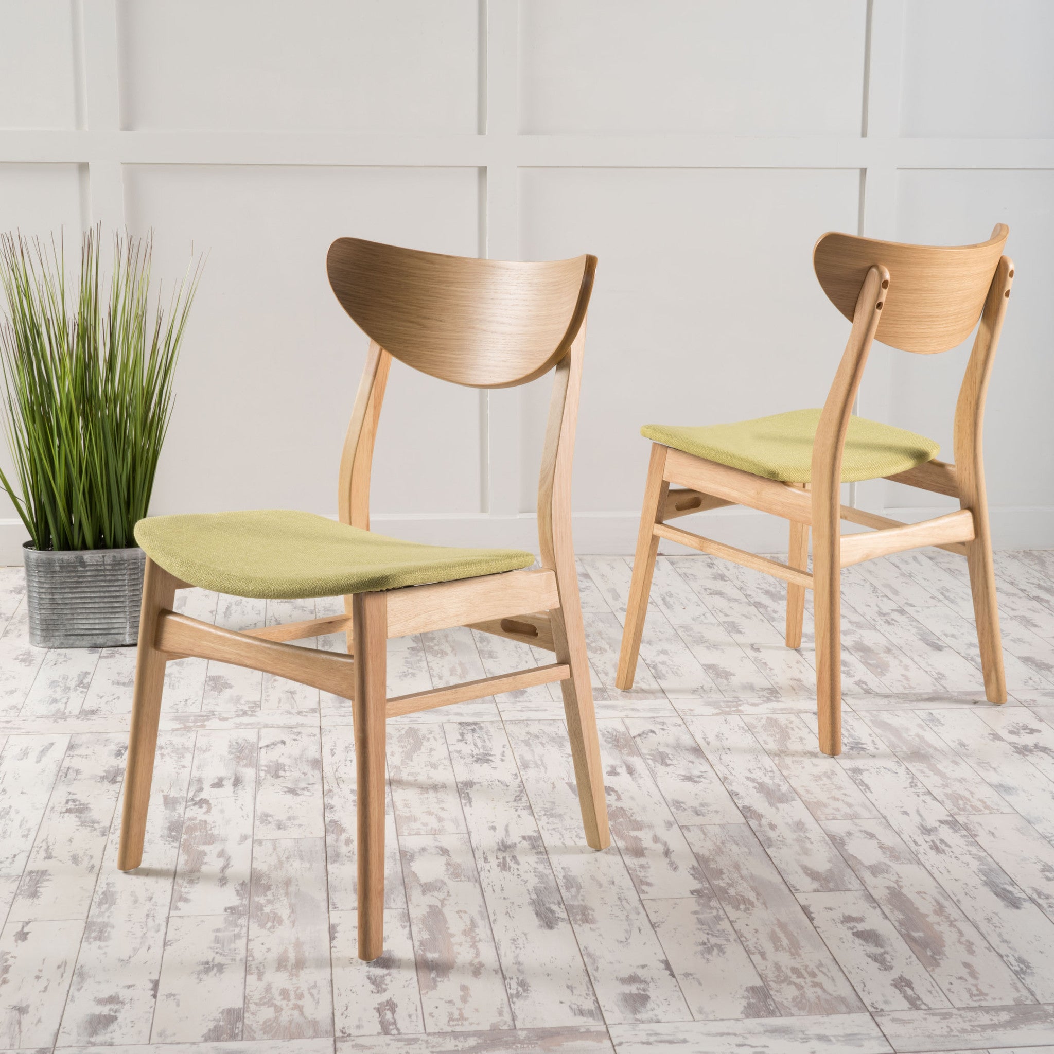 Camilla Scandinavian Design Dining Chairs (set of 2)