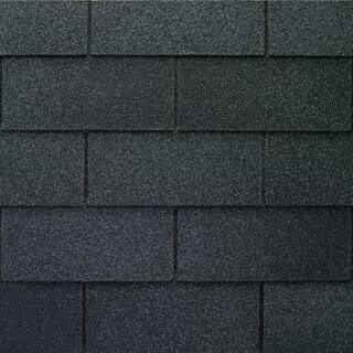 GAF Royal Sovereign Charcoal Algae Resistant 3-Tab Roofing Shingles (33.33 sq. ft. per. Bundle) (26-Pieces) 0201180