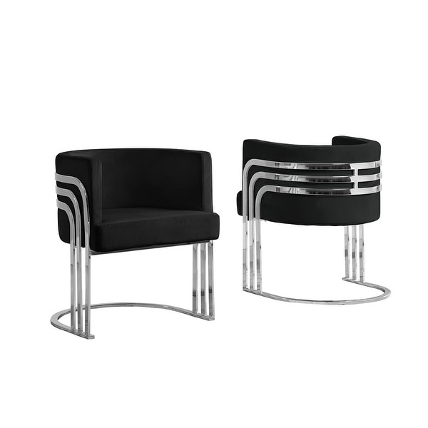 Best Quality Furniture Accent Chairs with Chrome Base (Single)