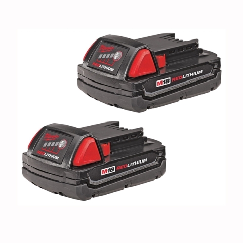 Milwaukee 48-11-1811 Rechargeable Battery Pack， 18 V Battery， 1.5 Ah