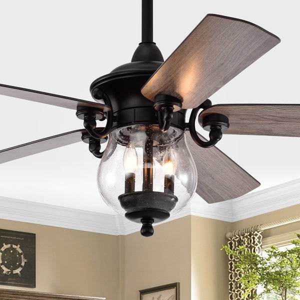 Anisma Anna 28 Inch Mid-Century Modern Style Lighted Ceiling Fan with Remote Shopping - The Best Deals on Ceiling Fans | 39452545