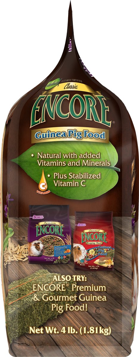 Brown's Encore Classic Natural Guinea Pig Food