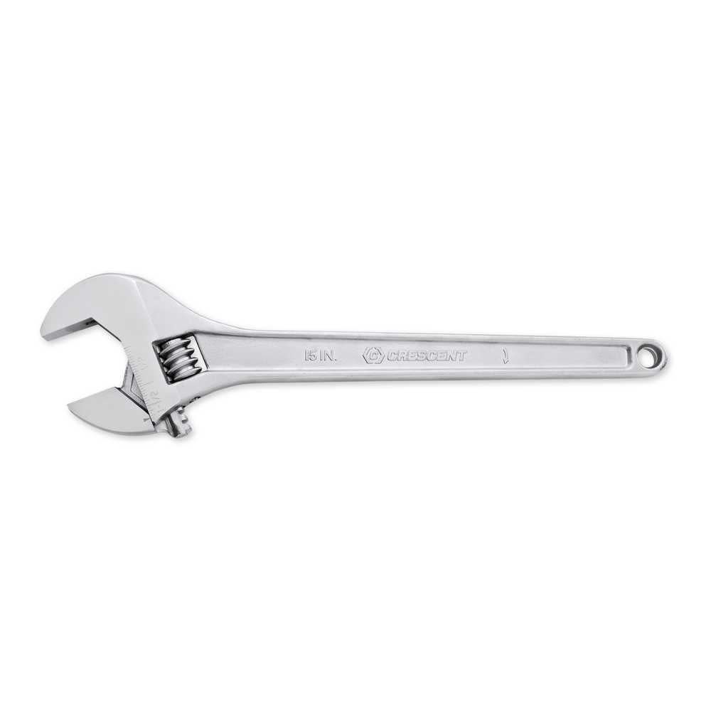 15-in Steel Adjustable Wrench